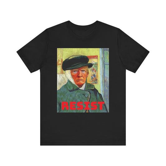 Donald Trump Resist - Van Gogh Style Art T-Shirt